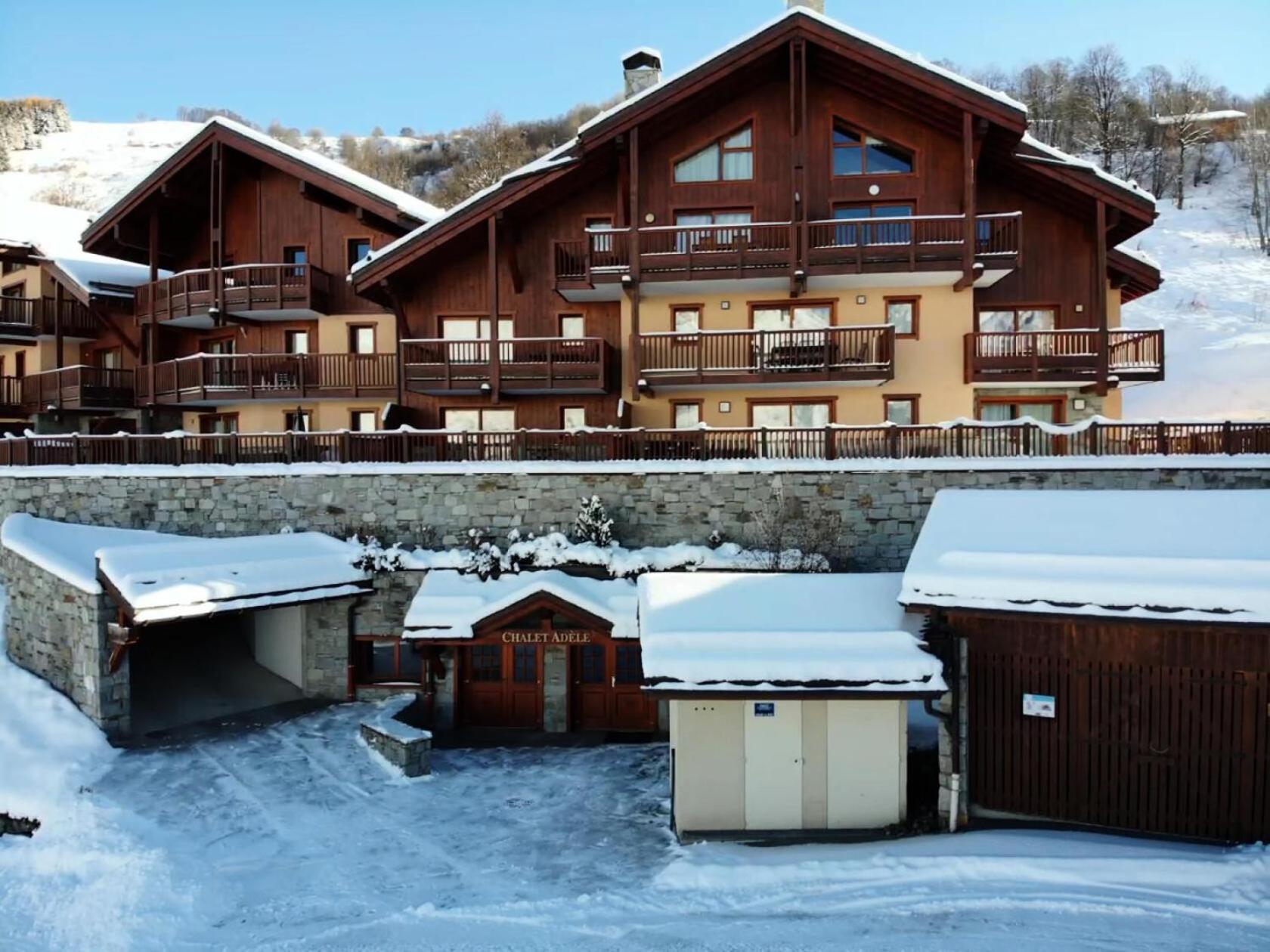 Chalet Adele - Pied Des Pistes A St Martin De Belleville Mae-4934 圣马丁德贝尔维尔 外观 照片